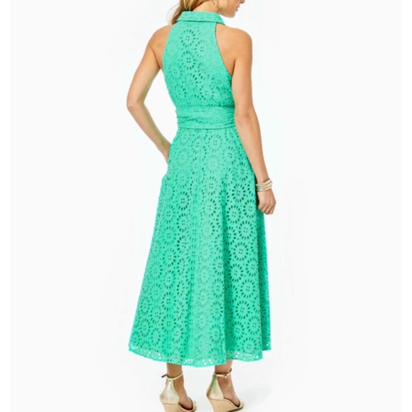 * SOLD * Chrisella Midi Shirtdress with Pockets - Picture 5 of 14